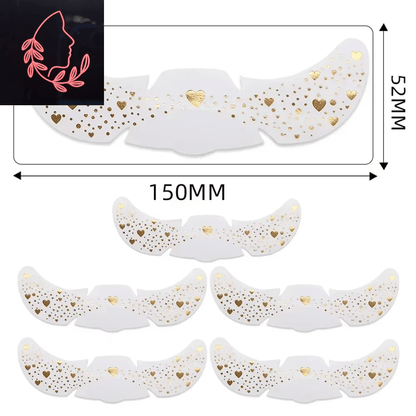 metallic freckle stickers