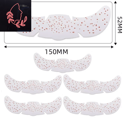metallic freckle stickers