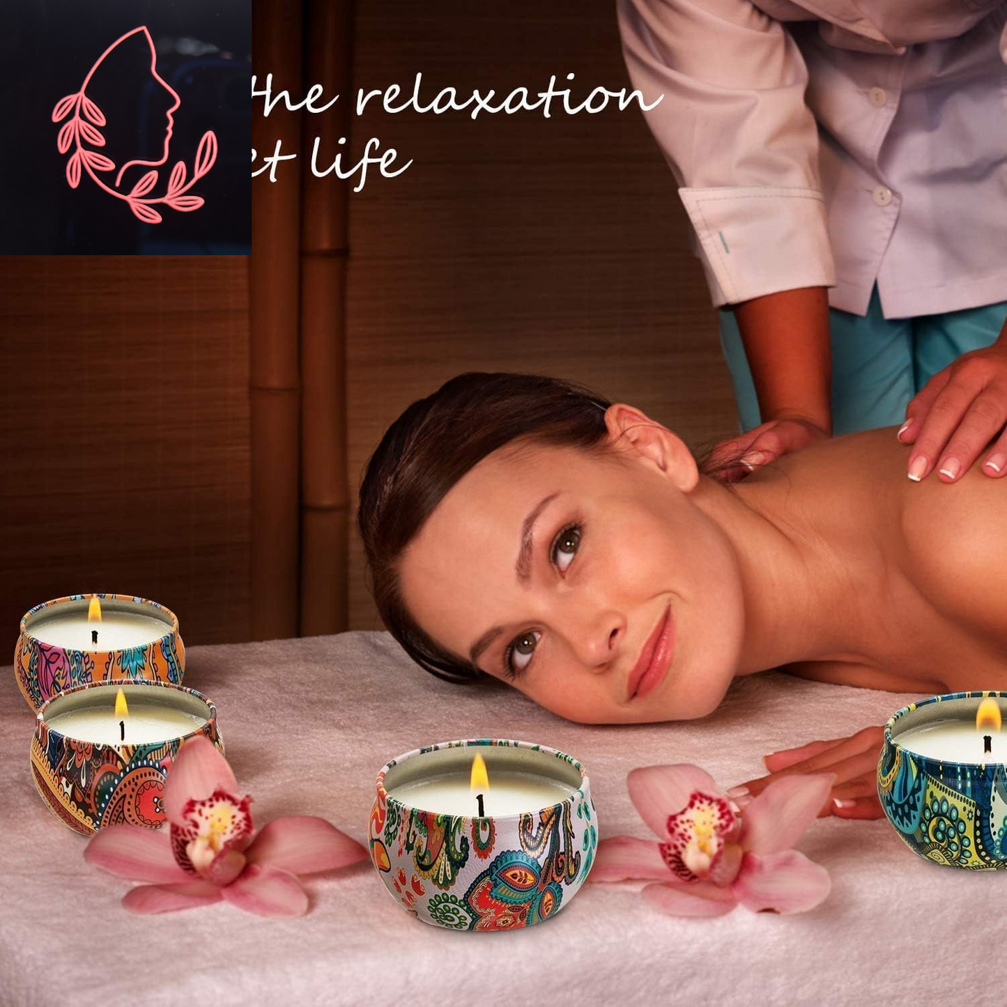scented candle gift set