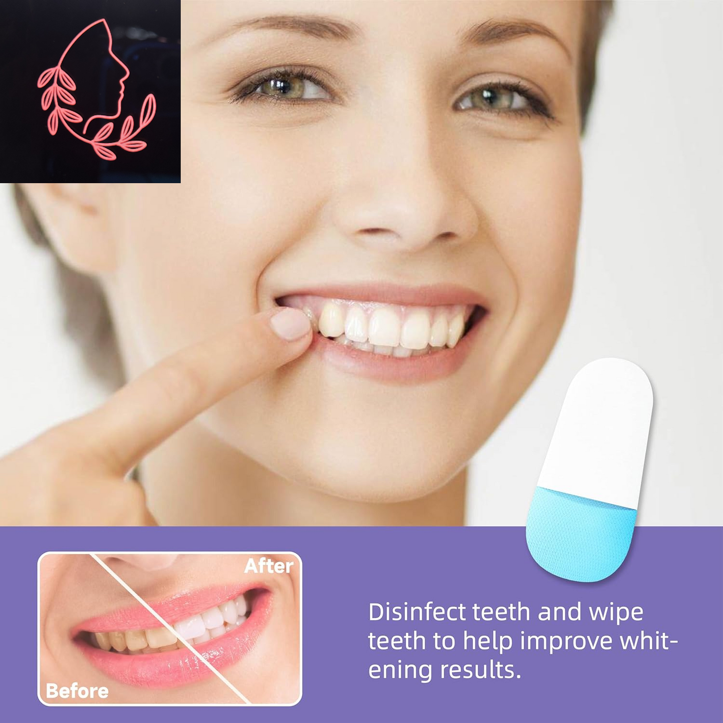 purple teeth whitening strips