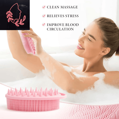 silicone body scrubber