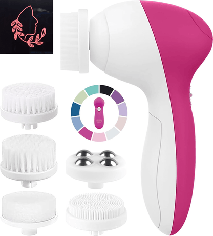 electric facial cleansing brush