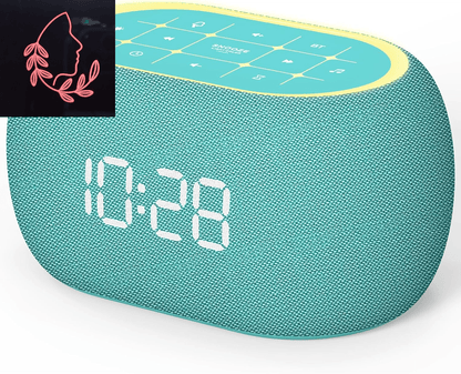 white noise sound machine alarm clock
