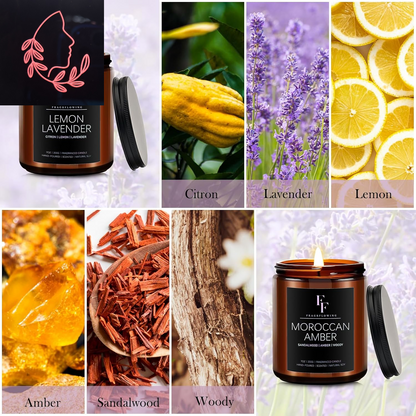 scented soy candle gift set