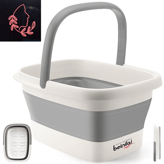 collapsible foot bath basin