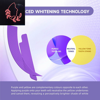 purple teeth whitening strips