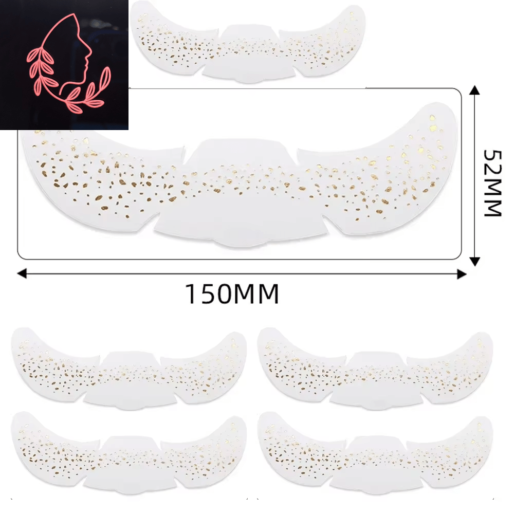 metallic freckle stickers